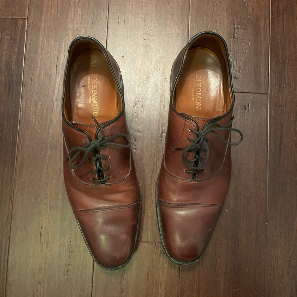 [Allen Edmonds] ‘Exchange Place’ Port Washington Bench Welt Oxfords